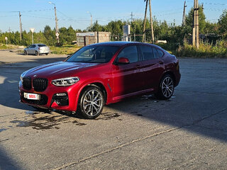 2018 BMW X4 30d II (G02), красный, 4700000 рублей, вид 2