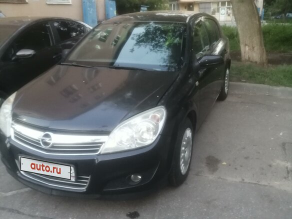 2008 Opel Astra H Рестайлинг, чёрный, 475000 рублей