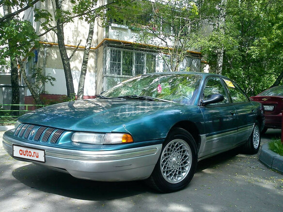 1992 Chrysler Concorde I, зелёный