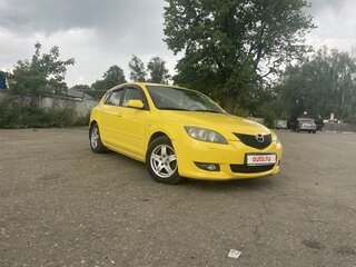 2005 Mazda 3 I (BK), жёлтый, 650000 рублей, вид 2