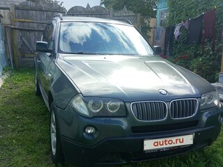 2007 BMW X3 30i I (E83) Рестайлинг, зелёный, 900000 рублей, вид 2
