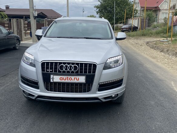2012 Audi Q7 I (4L) Рестайлинг, серый, 2150000 рублей - вид 1