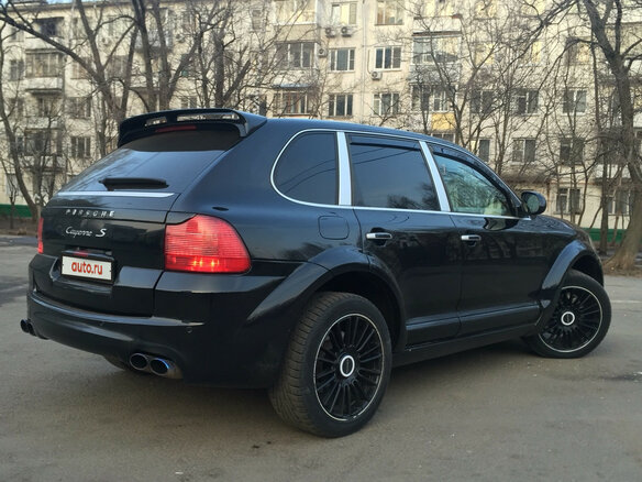 2005 Porsche Cayenne S I (955), чёрный, 639000 рублей - вид 1