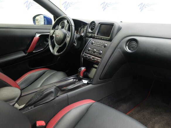 2012 Nissan GT-R I Рестайлинг 1, синий - вид 8