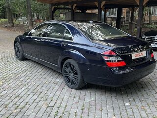 2008 Mercedes-Benz S-Класс 500 Long V (W221), синий, 1680000 рублей, вид 4