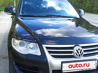 2008 Volkswagen Touareg I Рестайлинг, чёрный, 1305000 рублей, вид 1