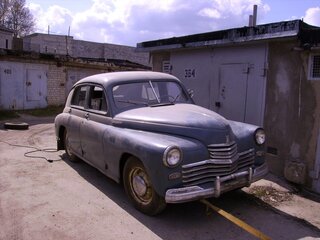 1954 ГАЗ М-20 «Победа», зелёный, 1999999 рублей, вид 2