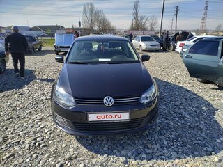 2013 Volkswagen Polo V, чёрный, 1100000 рублей, вид 1