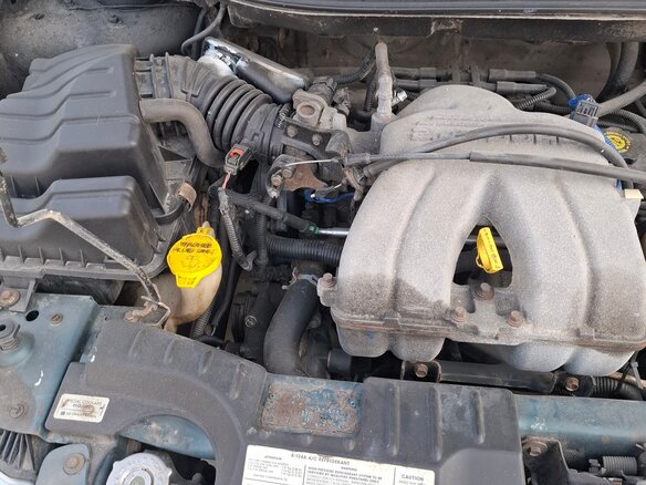 2001 Dodge Caravan 3-speed IV, синий, 250000 рублей - вид 6