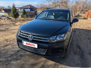 2012 Volkswagen Touareg II, чёрный, 2200000 рублей, вид 1