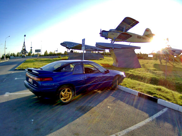 1993 Subaru SVX, голубой, 850000 рублей - вид 12
