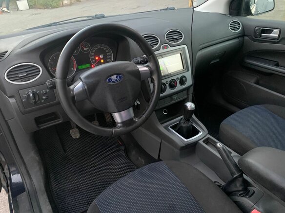 2007 Ford Focus II, синий, 430000 рублей - вид 12