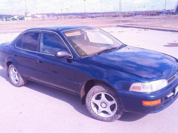 1994 Toyota Sprinter VII (E100), синий - вид 6