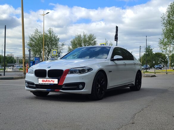 2016 BMW 5 серии 520d VI (F10/F11/F07) Рестайлинг, белый, 2950000 рублей - вид 13