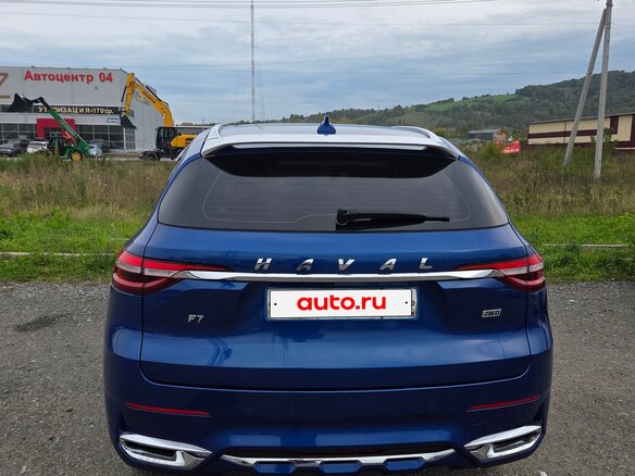 2020 Haval F7 I, синий, 2500000 рублей - вид 9