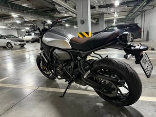 2020 Yamaha XSR700, серый, 725000 рублей, вид 4