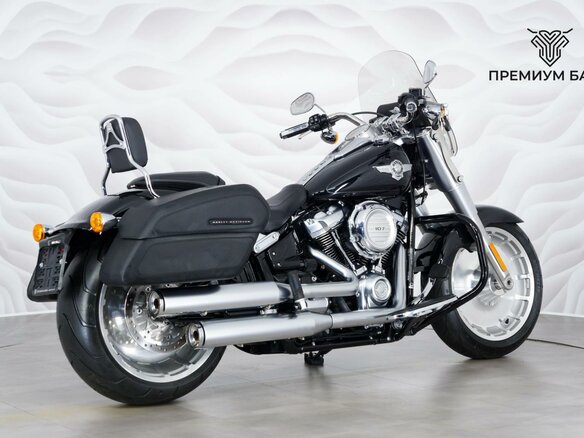 2018 Harley-Davidson Fat Boy, чёрный, 1847000 рублей - вид 5
