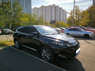 2017 Toyota Harrier III (XU60), чёрный, 2850000 рублей, вид 3