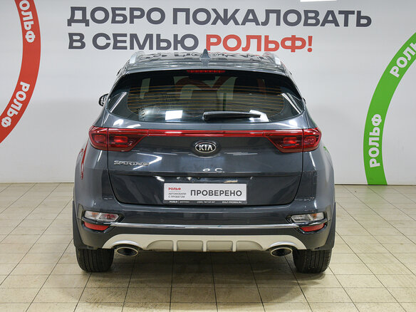 2019 Kia Sportage IV Рестайлинг, серый, 2360000 рублей - вид 4