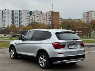2011 BMW X3 28i xDrive II (F25), серебристый, 1680000 рублей, вид 5