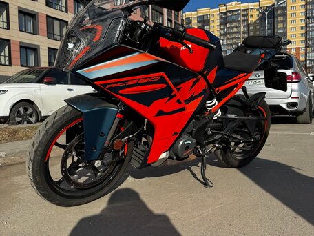 2022 KTM RC 390, оранжевый, 500000 рублей, вид 4