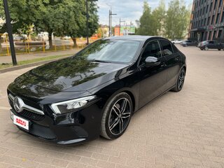 2019 Mercedes-Benz A-Класс 180 d IV (W177), чёрный, 2300000 рублей, вид 1