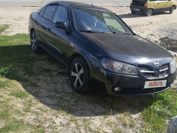 2005 Nissan Almera II (N16) Рестайлинг, чёрный, 160000 рублей