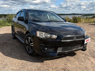 2008 Mitsubishi Lancer X, чёрный, 630000 рублей, вид 1