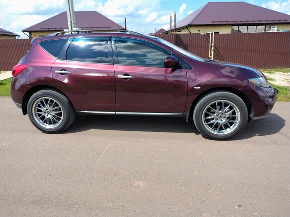 2012 Nissan Murano II (Z51) Рестайлинг, пурпурный, 1200000 рублей - вид 1