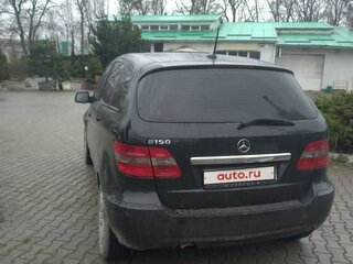 2008 Mercedes-Benz B-Класс 150 I (W245), чёрный, 710000 рублей, вид 2