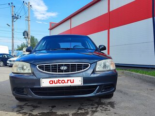 2005 Hyundai Accent ТагАЗ II, чёрный, 270000 рублей, вид 1