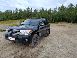 2007 Toyota Land Cruiser 200 Series, чёрный, 3300000 рублей, вид 1
