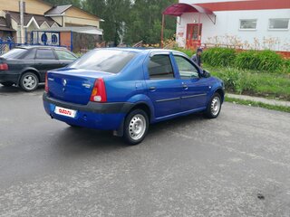 2009 Renault Logan I, синий, 360000 рублей, вид 3