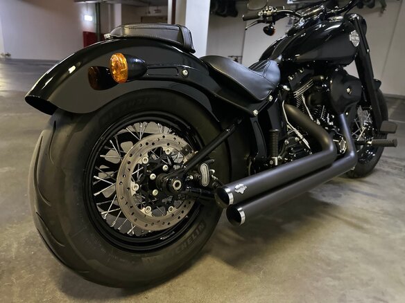 2016 Harley-Davidson Softail Slim, чёрный, 2500000 рублей - вид 8