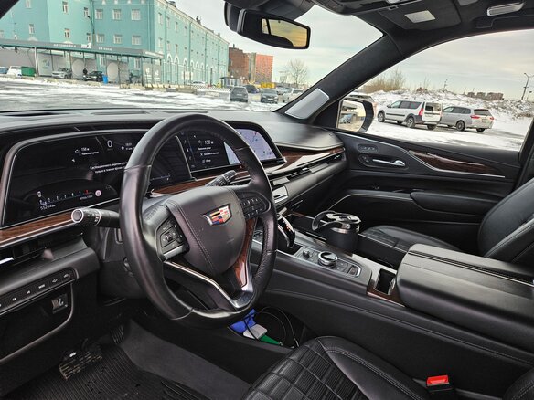 2021 Cadillac Escalade V, чёрный - вид 10