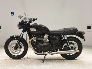 2022 Triumph Bonneville T100, чёрный, 1000000 рублей, вид 3
