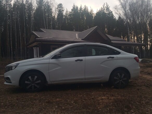 2019 Lada (ВАЗ) Vesta CNG I, белый, 655000 рублей - вид 6