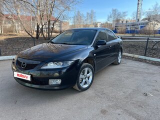 2006 Mazda 6 I (GG) Рестайлинг, чёрный, 800000 рублей, вид 1
