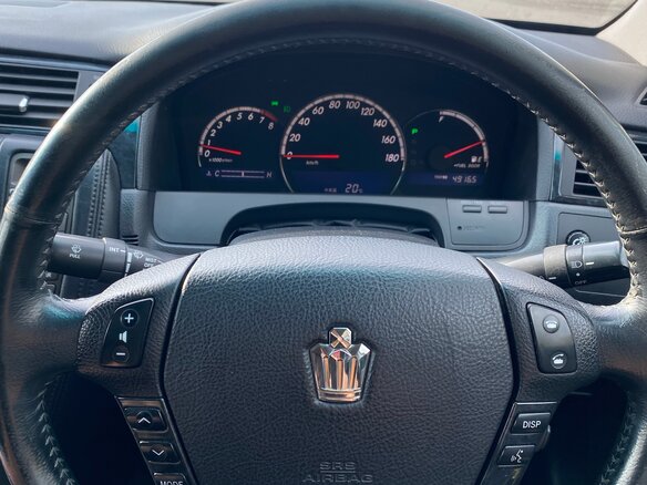 2004 Toyota Crown XII (S180), белый, 1699999 рублей - вид 9