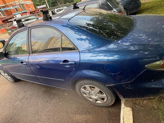 2006 Mazda 6 I (GG) Рестайлинг, синий, 250000 рублей, вид 4