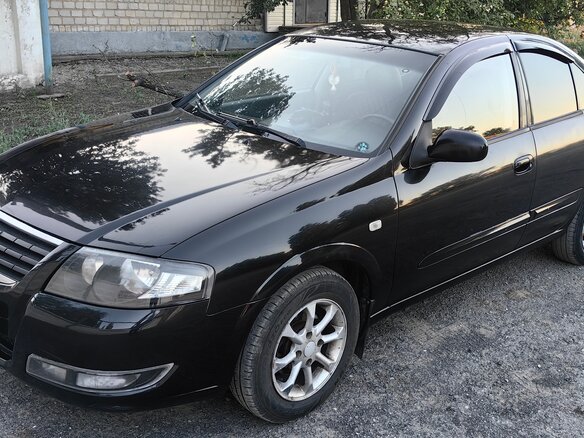2007 Nissan Almera Classic I, чёрный, 430000 рублей - вид 2