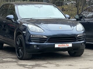 2013 Porsche Cayenne II (958), синий, 3500000 рублей, вид 4