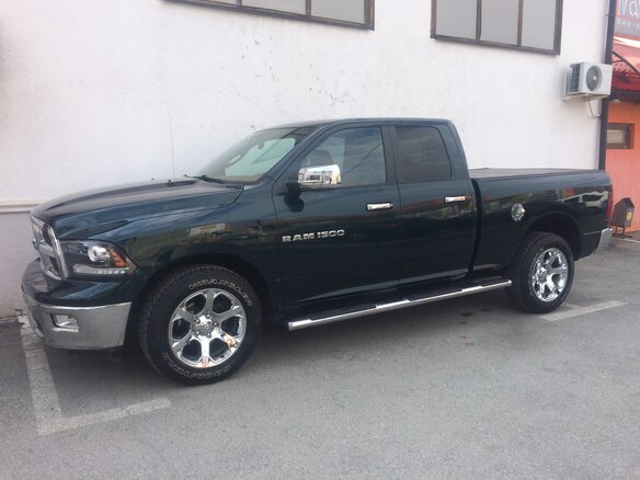 2011 Dodge RAM IV (DS/DJ), зелёный - вид 3