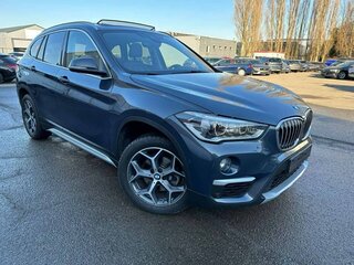 2018 BMW X1 18d sDrive II (F48), синий, 2350000 рублей, вид 2