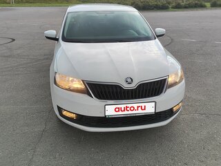 2018 Skoda Rapid I Рестайлинг, белый, 980000 рублей, вид 3
