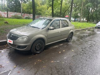 2014 Renault Logan I Рестайлинг, бежевый, 410000 рублей, вид 4