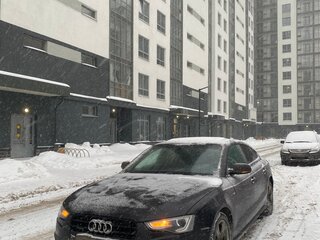 2014 Audi A5 I (8T) Рестайлинг, чёрный, 1700000 рублей, вид 2