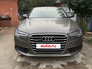 2012 Audi A6 IV (C7), коричневый, 1840000 рублей, вид 2