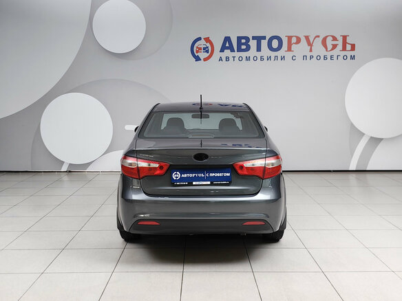 2012 Kia Rio 5-speed III, серый - вид 3