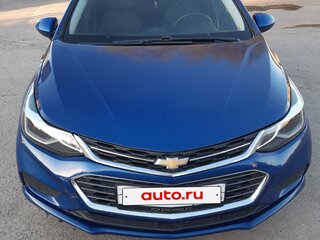 2017 Chevrolet Cruze II, синий, 1450000 рублей, вид 1